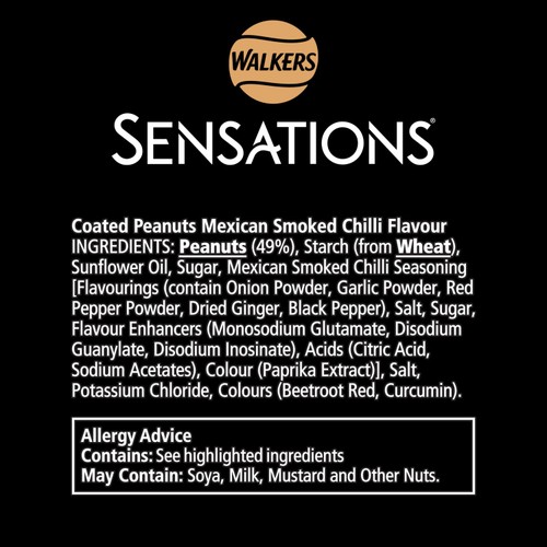 Sensations Mexican Smoked Chilli Coated Sharing Peanuts thumbnail 3