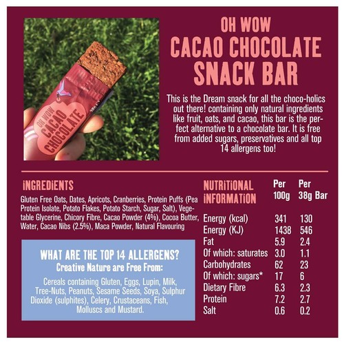 Creative Nature Oh Wow Cacao Chocolate thumbnail 2