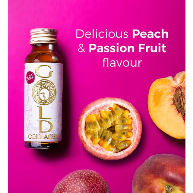 Gold Collagen Pure Skin, Hair & Nail Beauty Liquid Supplement 25yrs+ thumbnail 4