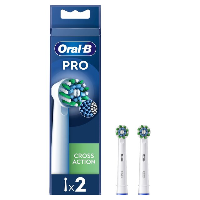 Oral-B CrossAction Toothbrush Heads - White thumbnail 12