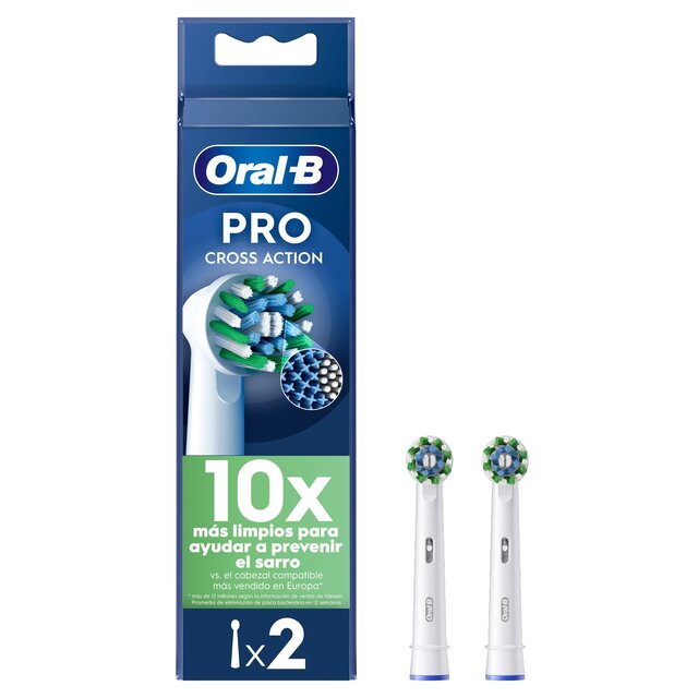 Oral-B CrossAction Toothbrush Heads - White thumbnail 16