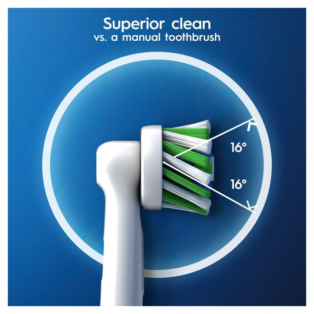 Oral-B CrossAction Toothbrush Heads - White thumbnail 5