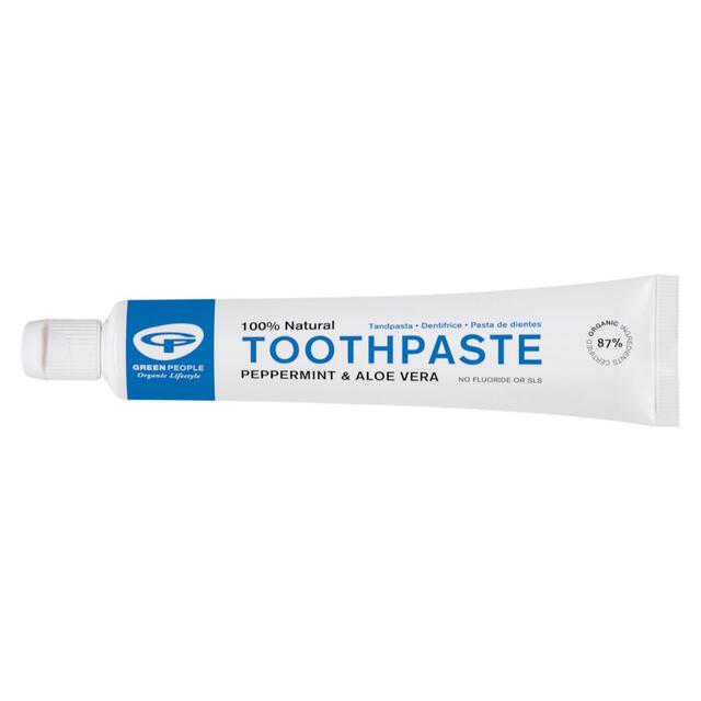 Green People Organic Toothpaste Peppermint & Aloe Vera, Vegan