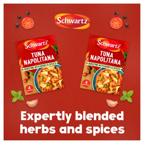 Schwartz Tuna Pasta Napolitana Recipe Mix thumbnail 3