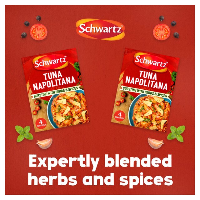 Schwartz Tuna Pasta Napolitana Recipe Mix thumbnail 3