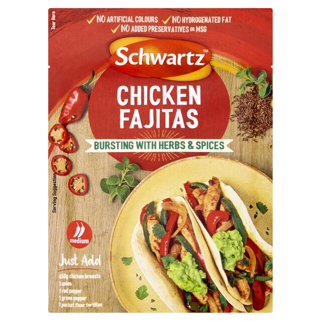 Schwartz Authentic Chicken Fajita Recipe Mix thumbnail 2