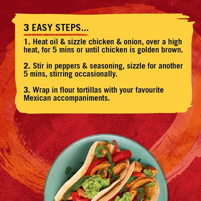 Schwartz Authentic Chicken Fajita Recipe Mix thumbnail 5