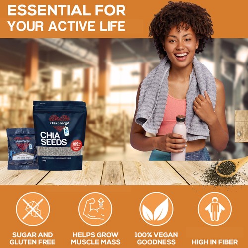 Chia Charge Chia Seeds  thumbnail 5