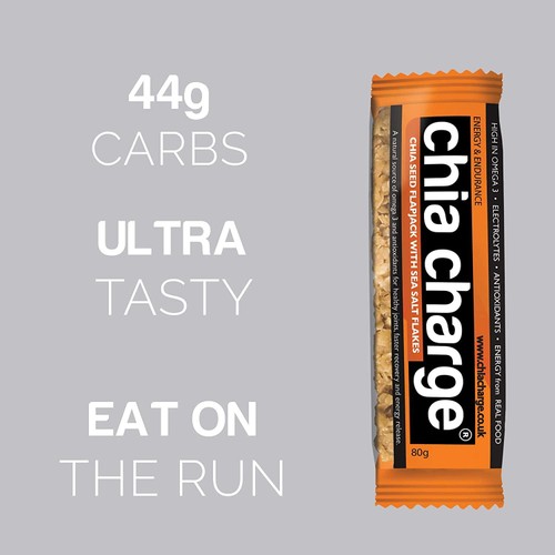 Chia Charge Sea Salt Flakes Chia Seed Flapjack thumbnail 5