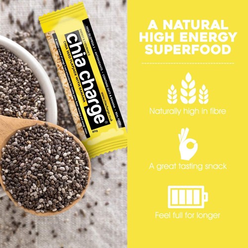 Chia Charge Banana Chia Seed Flapjack thumbnail 2