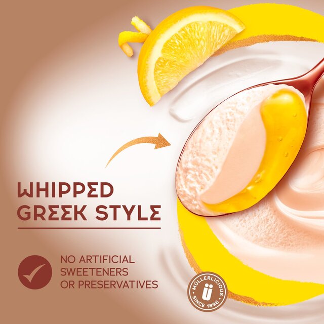 Muller Corner Bliss Whipped Greek Style Lemon Yogurts thumbnail 3