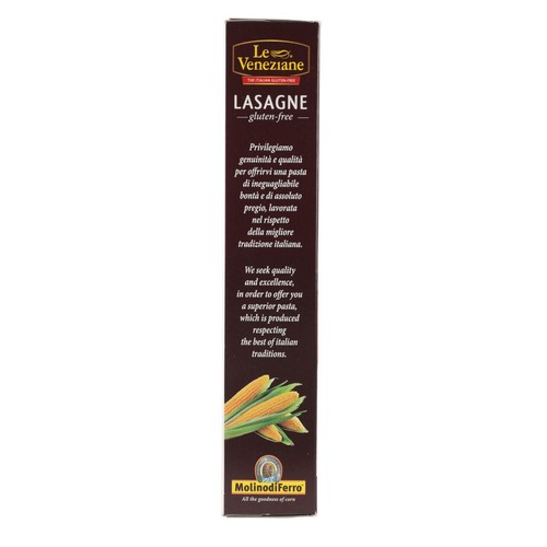 Le Veneziane Gluten Free Lasagne Sheets thumbnail 2