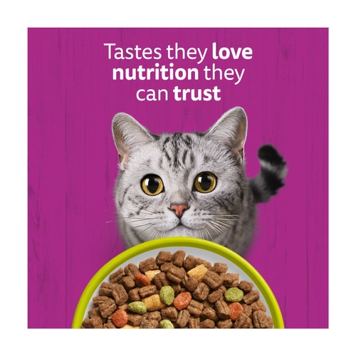 Whiskas 1+ Adult Dry Cat Food with Lamb thumbnail 3