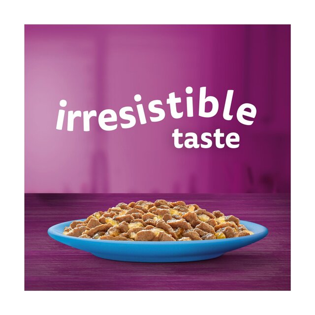 Whiskas 1+ Adult Wet Cat Food Pouches Fish Favourites in Jelly thumbnail 5