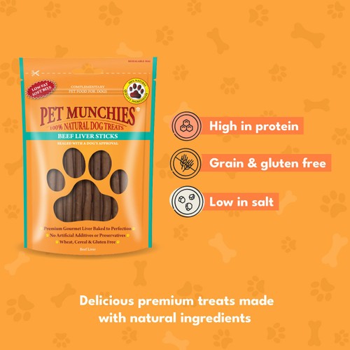 Pet Munchies 100% Natural Beef Liver Stick Dog Treats thumbnail 2