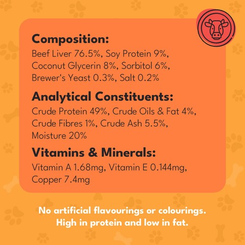 Pet Munchies 100% Natural Beef Liver Stick Dog Treats thumbnail 5