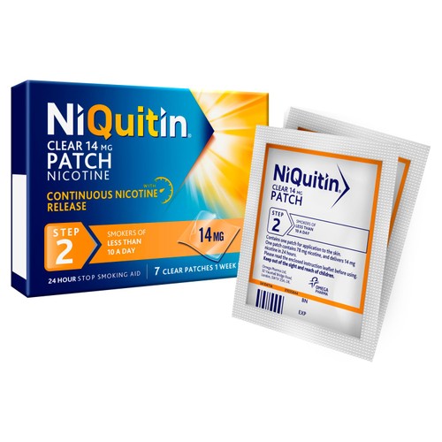 NiQuitin CQ 14mg Clear Patch, Step 2 thumbnail 2