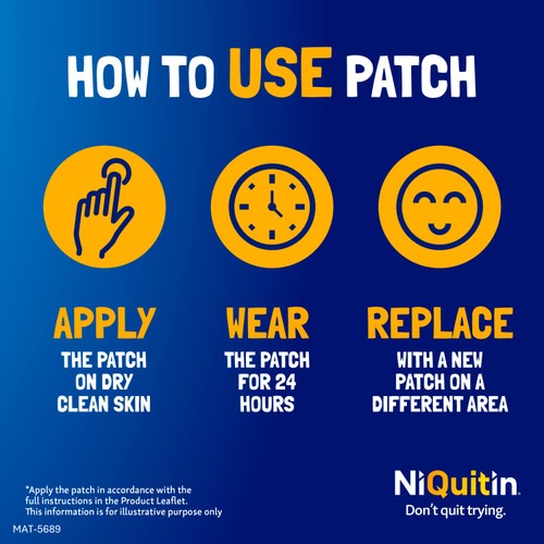NiQuitin CQ 14mg Clear Patch, Step 2 thumbnail 9