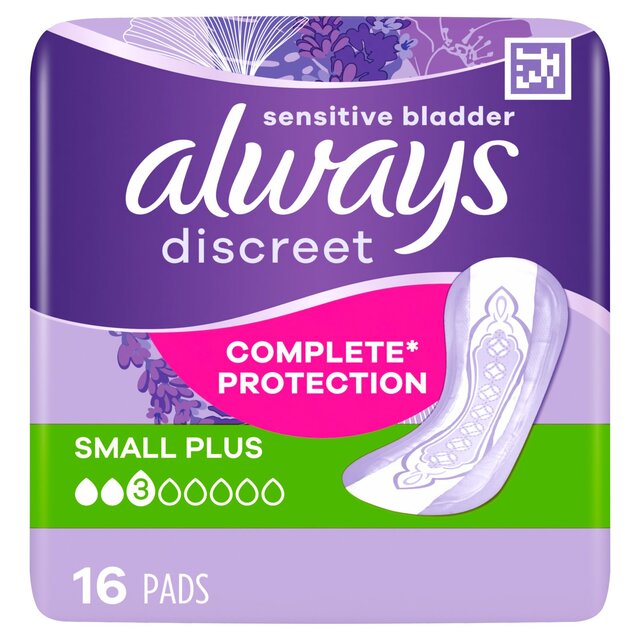 Always Discreet Incontinence Pads S Plus