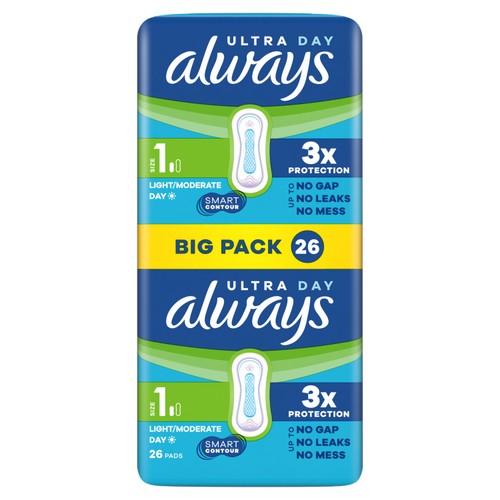 Always Sanitary Towels Ultra Normal (Size 1) thumbnail 2