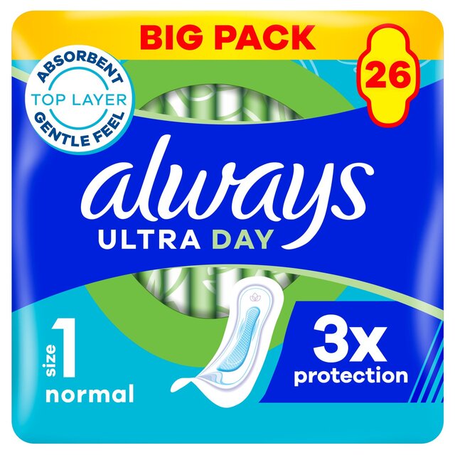Always Sanitary Towels Ultra Normal (Size 1)