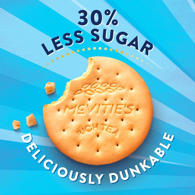 McVitie's Rich Tea The Light One Biscuits thumbnail 2