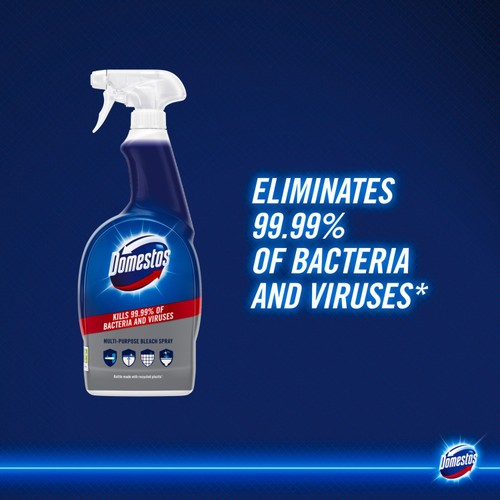 Domestos Bleach Cleaner Spray Multi-Purpose  thumbnail 3