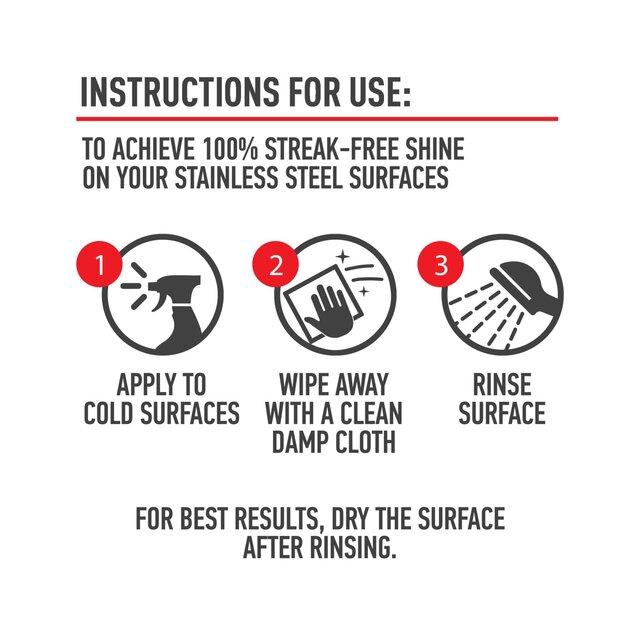 Cif Perfect Finish Specialist Cleaner Spray Stainless Steel thumbnail 5
