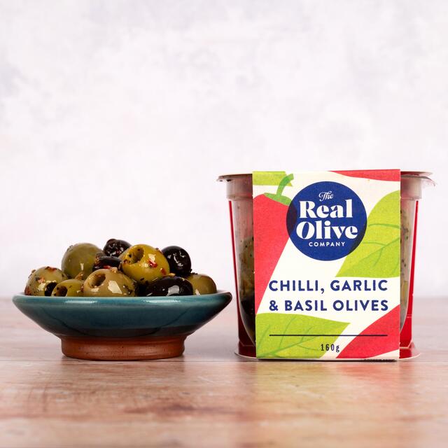Real Olive Co. Pitted Tricolore Mixed Olives thumbnail 2