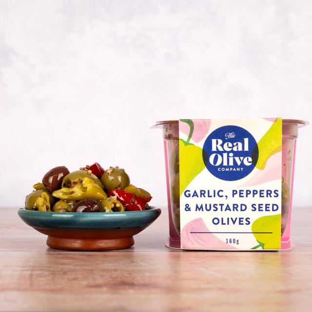 Real Olive Co. Siciliana Pitted Mixed Olives thumbnail 2