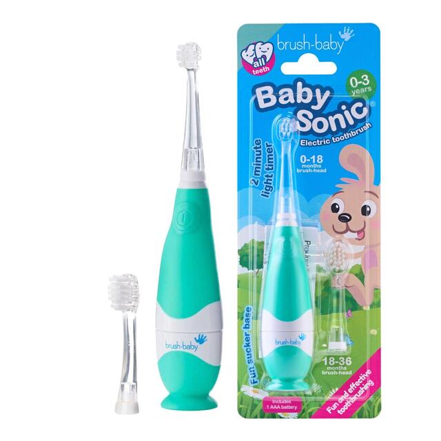 Brush-Baby BabySonic Electric Toothbrush, 0-3 Yrs