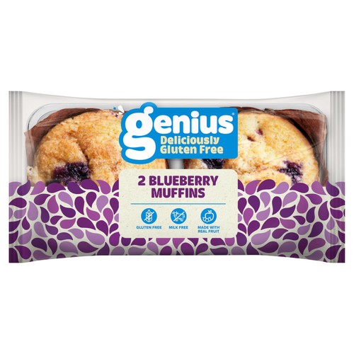 Genius Gluten Free Blueberry Muffin thumbnail 2