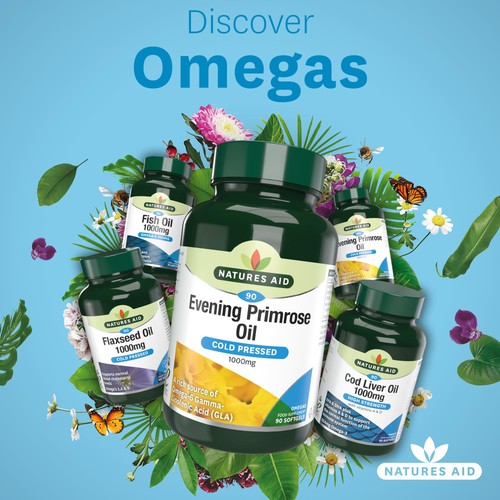 Natures Aid Evening Primrose Oil Soft Gel Capsules 1000mg thumbnail 8