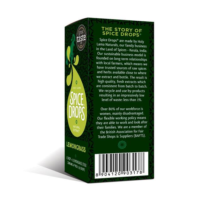Spice Drops Concentrated Natural Lemongrass Extract thumbnail 5