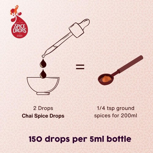 Spice Drops Concentrated Natural Chai Spices Extract  thumbnail 2