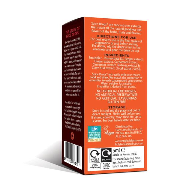 Spice Drops Concentrated Natural Chai Spices Extract thumbnail 6