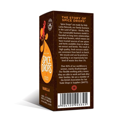 Spice Drops Concentrated Natural Vanilla Extract  thumbnail 3