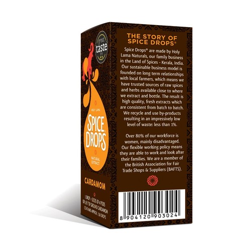 Spice Drops Concentrated Natural Cardamom Extract thumbnail 5