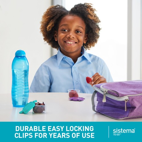 Sistema Knick Knack Pack Mini To Go Food Containers 4 Pack thumbnail 7