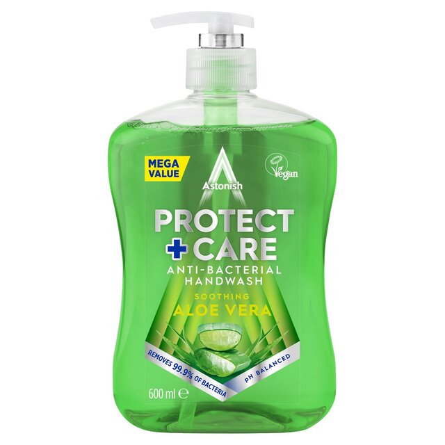 Astonish Protect & Care Anti Bacterial Handwash Aloe Vera