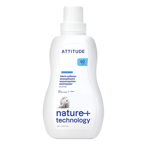Attitude Fabric Softener Wildflower 40 Washes