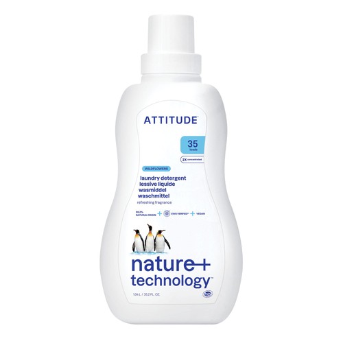 Attitude Laundry Detergent Wildflowers 35 Washes