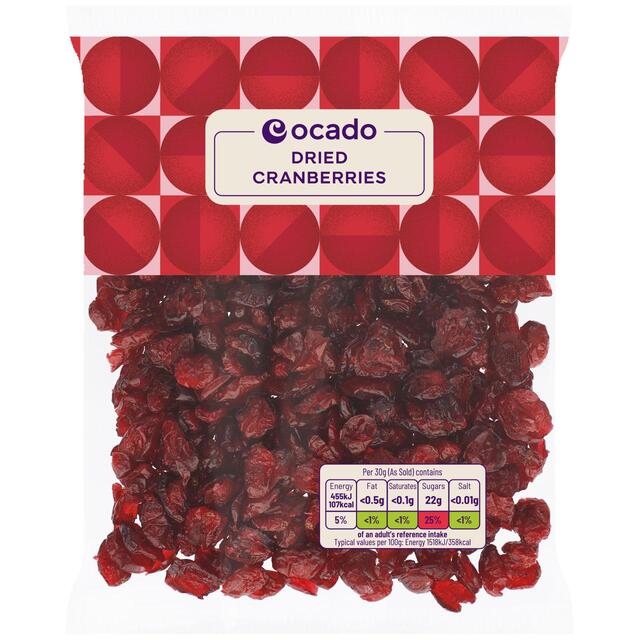 Ocado Dried Cranberries thumbnail 2