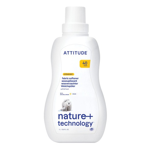 Attitude Fabric Softener Citrus Zest 40 Washes
