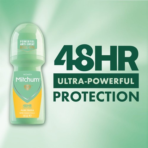 Mitchum Women Advanced Pure Fresh Roll On Deodorant thumbnail 3