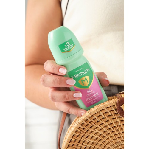 Mitchum Women Advanced Powder Fresh Roll On Deodorant thumbnail 3