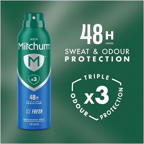 Mitchum Men Advanced Ice Fresh Anti-Perspirant Deodorant thumbnail 3