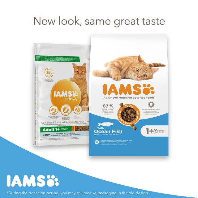 IAMS Adult Dry Cat Food Ocean Fish thumbnail 9