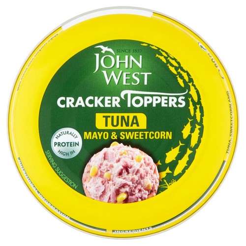 John West Cracker Topper Mayo Sweetcorn thumbnail 2