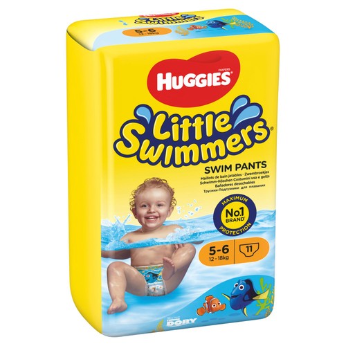 Huggies Little Swimmers Swim Nappies, Size 5-6 (12-18kg) thumbnail 3